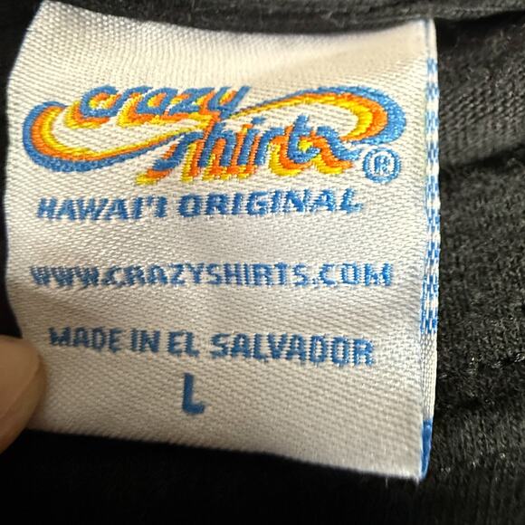 Bob Marley Legend Graphic T-Shirt, Vintage Style, Crazy Shirts Label, Black - Picture 3 of 7